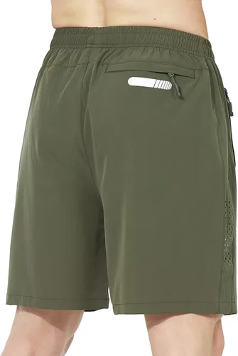 Vista 3 de NORTHYARD Pantalones cortos deportivos ligeros de secado rápido y de 7pulgadas para hombre, para senderismo, deportes, gimnasio, correr