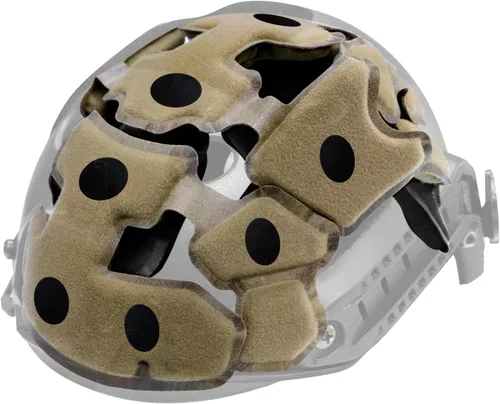 Vista 22 de Almohadillas tácticas para casco - Insertos universales de recambio de espuma de memoria interna para cascos ACH, MICH, EXF