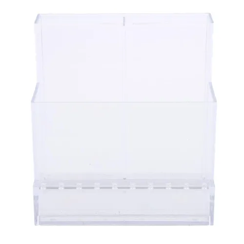 Vista 4 de F Fityle Soporte para brocas de uñas de 13 agujeros, organizador de manicura, altura: 4.1 in; ancho: 10,5/4,1 pulgadas; longitud inferior: 3.8