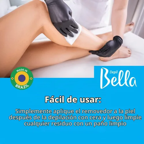 Vista 4 de Depil Bella Aceite hidratante post depilación Aceite de semilla de algodón para una piel suave y tersa 16.9 fl oz
