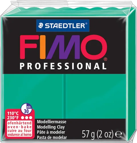 Vista 9 de Staedtler Fimo Professional - Arcilla de modelado endurecida para horno, 57G, color negro