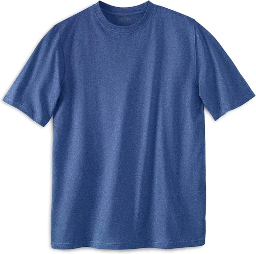 Vista 19 de KingSize Big & Tall - Camiseta ligera, sin encogimiento, con cuello redondo para hombre Gris Caliente Carbón
