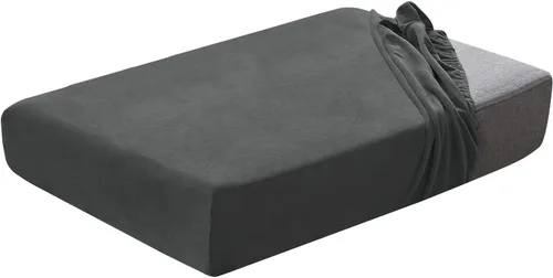 Vista 28 de Juego de fundas de cojín para asiento de sofá, fundas de cojín de terciopelo elástico, repuesto para cojines individuales con tela elástica Aguacate