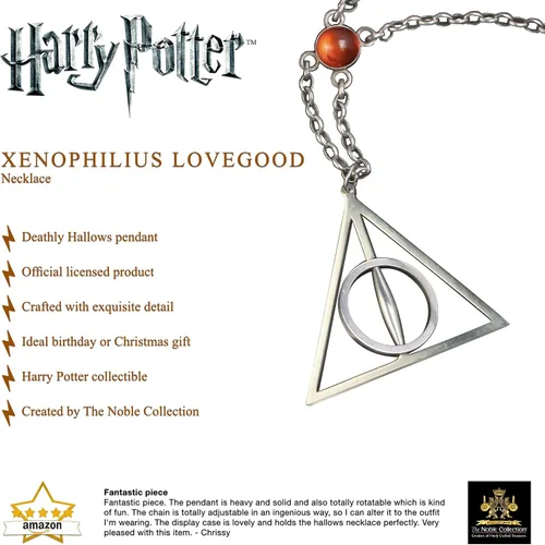 Vista 3 de Collar de Xenophilius Lovegood - Reliquias de la Muerte de Harry Potter