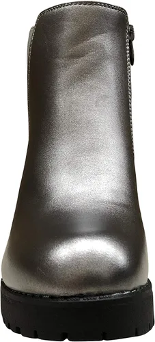 Vista 5 de Club-01 - Botines con tacón para mujer, fácil de poner., 9