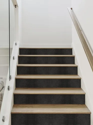 Vista 6 de Tiras elevadoras de escalera de cocodrilo (beige, paquete de 6, 48 pulgadas de ancho x 6 pulgadas de alto)