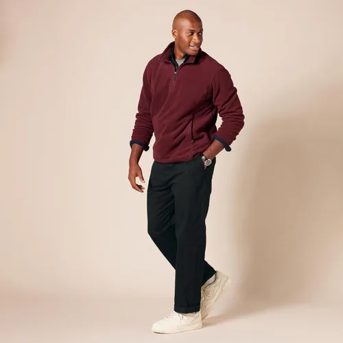 Vista 8 de Tienda Essentials Mens Classic-Fit Wrinkle-Resistant Flat-Front Chino Pant (Available in Big & Tall)