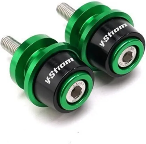 Vista 8 de Pernos de tornillo para motocicleta M8 basculante para Suzuki V-Strom DL650 DL1000 Anticaída Frame Sliders (Color : Negro)