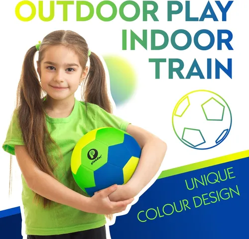 Vista 3 de Picador The House Ball, Soft and Safe Indoor Soccer Balls Size 4 for Inside Home Yard, Fun Kids Soccer Gifts for Girls Boys Indoor Play
