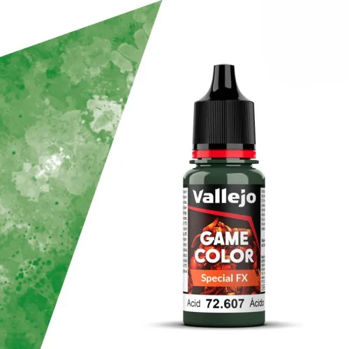 Vista 2 de Vallejo - Game Color Efectos especiales Ácido 18 ml (0,6 fl.oz.)