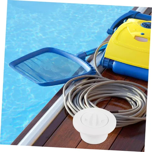 Vista 8 de Reemplazo de tapón de vacío de piscina 1022 para limpiadores de piscinas, cubierta de enchufe de pared de entrada de succión roscada de 1.5 pulgadas