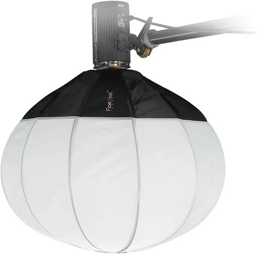 Vista 6 de Fotodiox Lantern Softbox 20in (50cm) Globe - Caja de luz plegable con Broncolor Speedring para Broncolor (impacto), Visatec y compatible