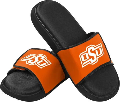 Vista 79 de FOCO Sandalias deportivas de espuma para ducha con logotipo de equipo universitario de la NCAA para hombre