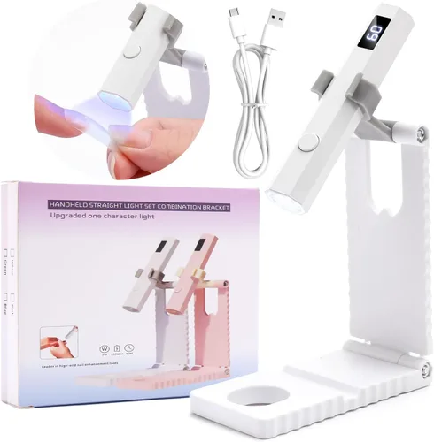 Vista 10 de Lámpara de uñas UV mejorada 2026 para esmalte de gel, 4 temporizadores y sensor automático: lámpara profesional de curado de gel, diseño de cavidad