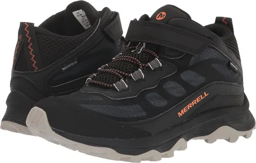 Vista 7 de Merrell Botas de senderismo unisex Moab Speed Mid AC impermeables (niños pequeñosniños grandes)