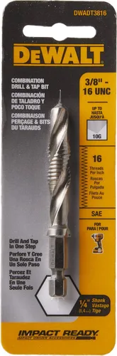Vista 2 de DEWALT Grifo de taladro, UNC, 3/8 pulgadas (DWADT3816)