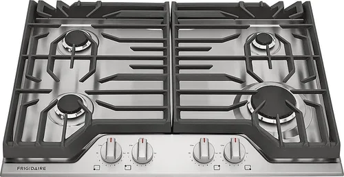 Vista 6 de Frigidaire Gallery Placa de Cocina de Gas de Acero Inoxidable de 36 Pulgadas, Estufa de 5 Quemadores con Kit de Conversión de Propano Líquido