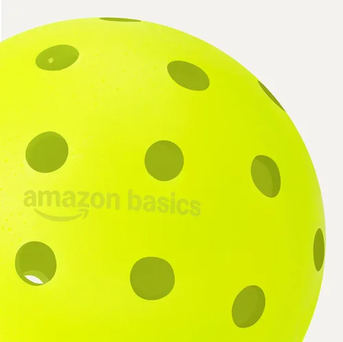 Vista 3 de Amazon Basics Outdoor Pickleball Balls, USAPA Approved, Yellow