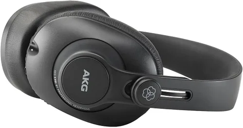 Vista 2 de AKG Pro Audio K361BT - Auriculares inalámbricos o con cable Bluetooth, sobre la oreja, con parte posterior cerrada, ligeros, plegables