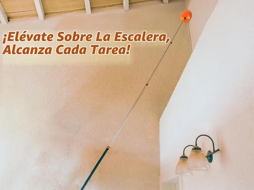 Vista 6 de Kit de plumero de alto alcance de 36 pies con poste de extensión de 5-30 pies para techo alto