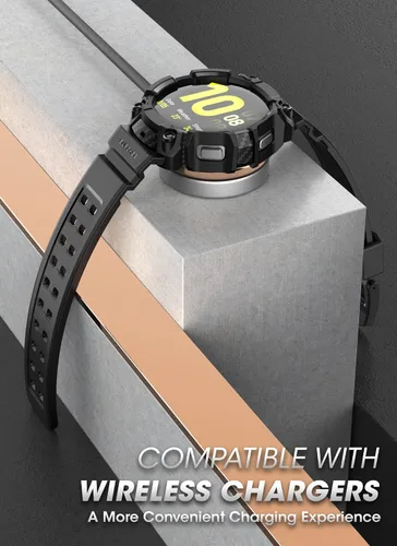 Vista 4 de SUPCASE para Samsung Galaxy Watch 6 44mm Funda con Correa (Unicorn Beetle Pro), [Anti-Scratch] [Protector de Parachoques] Funda Resistente
