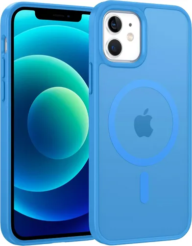 Vista 167 de FNTCASE - Funda para iPhone 16 Pro: magnética, mate, translúcida, de grado militar, protectora contra caídas, resistente, fina, duradera y a prueba