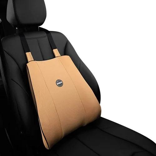 Vista 11 de Ergocar Almohada viscoelástica para el cuello de terapia de postura, almohada ergonómica de apoyo para la espalda para el hogar, oficina, automóvil