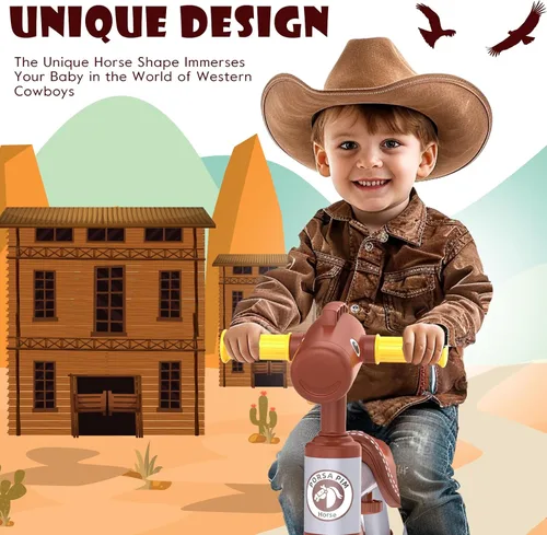 Vista 10 de PerKidern - Bicicleta de equilibrio para bebé de 1 a 2 años, niños y niñas, bicicleta de equilibrio para bebé de 12 a 24 meses, bicicleta