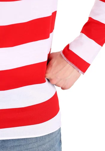 Vista 4 de Disfraz para adulto, dónde está Waldo