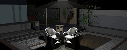Vista 8 de Magictec - Luz para paraguas, 44 luces LED inalámbricas para patio, con 3 modos de iluminación, funciona con 4 pilas AA (no incluidas)