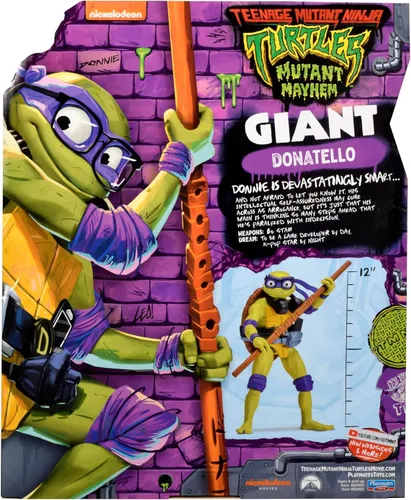 Vista 4 de Teenage Mutant Ninja Turtles Película Figura Gigante de Donatello de 12