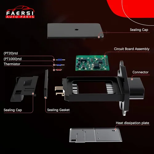 Vista 25 de Medidor de sensor de flujo de aire masivo MAF compatible con Ford con E-150 4.6L, 5.4L 2004-2014, para Ford E-150 Club Wagon 5.4L Reemplazo