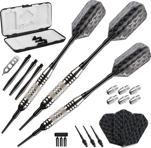 Vista 17 de Viper by GLD Products Bobcat Adjustable Weight Soft Tip Darts with Storage/Travel Case