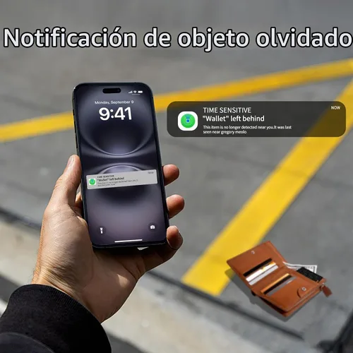 Vista 5 de Tarjeta de seguimiento de billetera con certificación MFi 2026