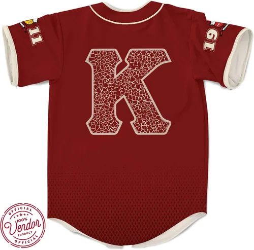 Vista 2 de BBGreek Kappa Alpha Psi Fraternity Paraphernalia - Colección de camisetas de béisbol - Vendedor Oficial