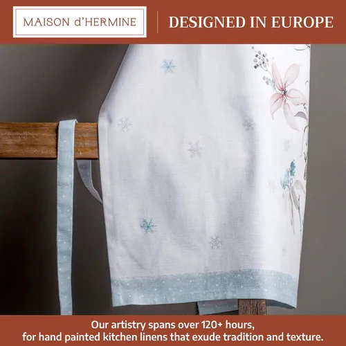 Vista 123 de Maison d' Hermine Delantales para mujer con bolsillo, 100% algodón (27.50 x 31.50 pulgadas)