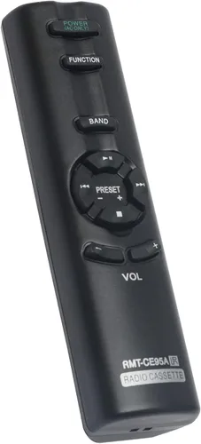 Vista 2 de Allimity RMT-CE95A RMTCE95A Control remoto de repuesto compatible con Sony CD Radio Cassette-Corder CFD-S07CP CFD-E90 CFD-S03CP CFD-E100 CFD-E95