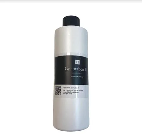 Vista 3 de HalalEveryday Germaben II 32 onzas - Conservante natural 100% puro, perfecto para champú, acondicionador, loción, jabones, cosméticos de belleza