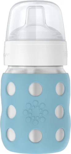 Vista 16 de Lifefactory Biberón de cuello ancho aislado al vacío de acero inoxidable de 8 onzas con pezón etapa 2 (3-6 meses) melón (LS2211WCA4)
