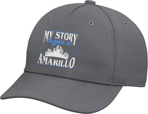Vista 8 de Born in Amarillo Adjustable Baseball Hat