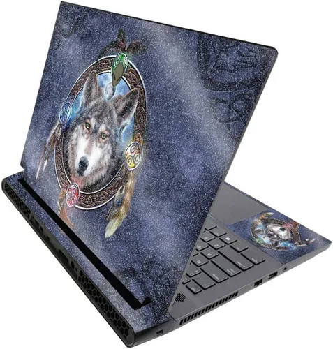 Vista 278 de MightySkins - Skin brillante con purpurina para Alienware M17 R3 (2020) y M17 R4 (2021) - Diversión de los años 90 Acabado duradero con purpurina