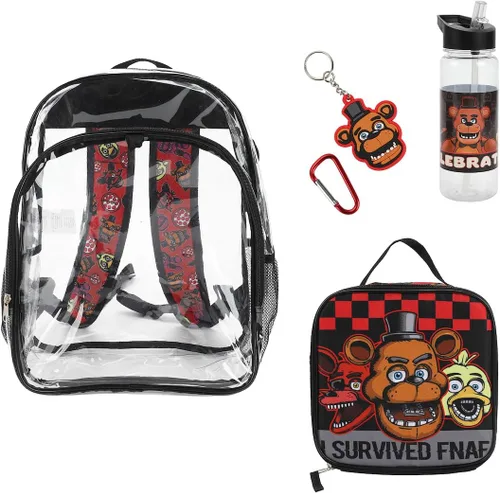 Vista 10 de BIOWORLD Set de Mochila para Niñas Lilo & Stitch (niño pequeño/niño grande) Morado Talla Única