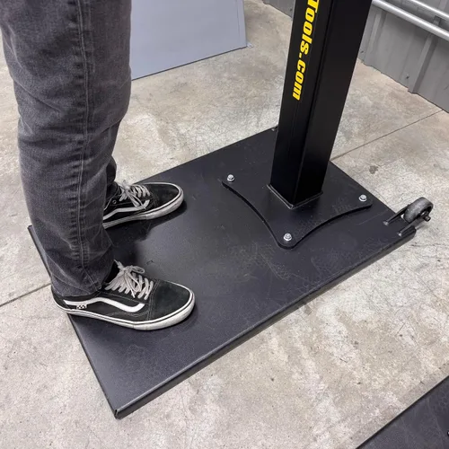 Vista 9 de Trick-Tools Versa-Mount - Pedestal de piso de tornillo móvil resistente y amoladora, fabricado en los Estados Unidos
