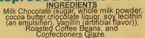 Vista 6 de Yankee Traders - Granos de café expreso cubiertos de chocolate con leche, 2 libras