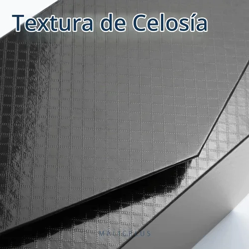 Vista 2 de Caja de regalo negra extragrande con tapa magnética, 17 x 14.5 x Negro-17