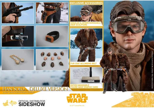 Vista 2 de Hot Toys 1:6 Han Solo Deluxe - Solo: Una historia de Star Wars, HT903610