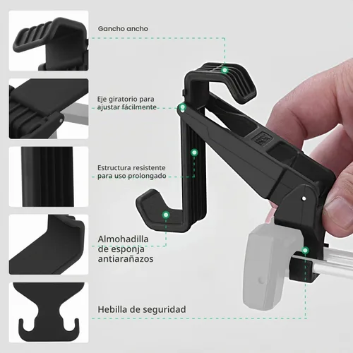 Vista 3 de HeiyRC Soporte para tableta para DJI Neo, Mini 4K, Mini 4 Pro, Mini 3/3 Pro, Mini 2 SE, AIR 3, Mavic 3 Pro, Mavic Air 2S Soporte extendido ajustable