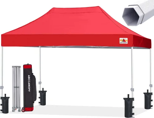 Vista 20 de ABCCANOPY Commercial Pop Up Canopy Tent 10x10 Premium-Series, Black