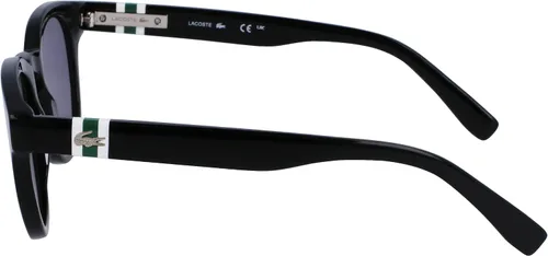 Vista 3 de Lacoste L6006S Blanco NegroGris 4921145 Hombres Gafas de Sol, Negro