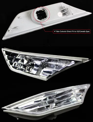 Vista 2 de Luces para el lateral de la defensa para 2016-2017 10TH HONDA CIVIC RS STYLE JDM